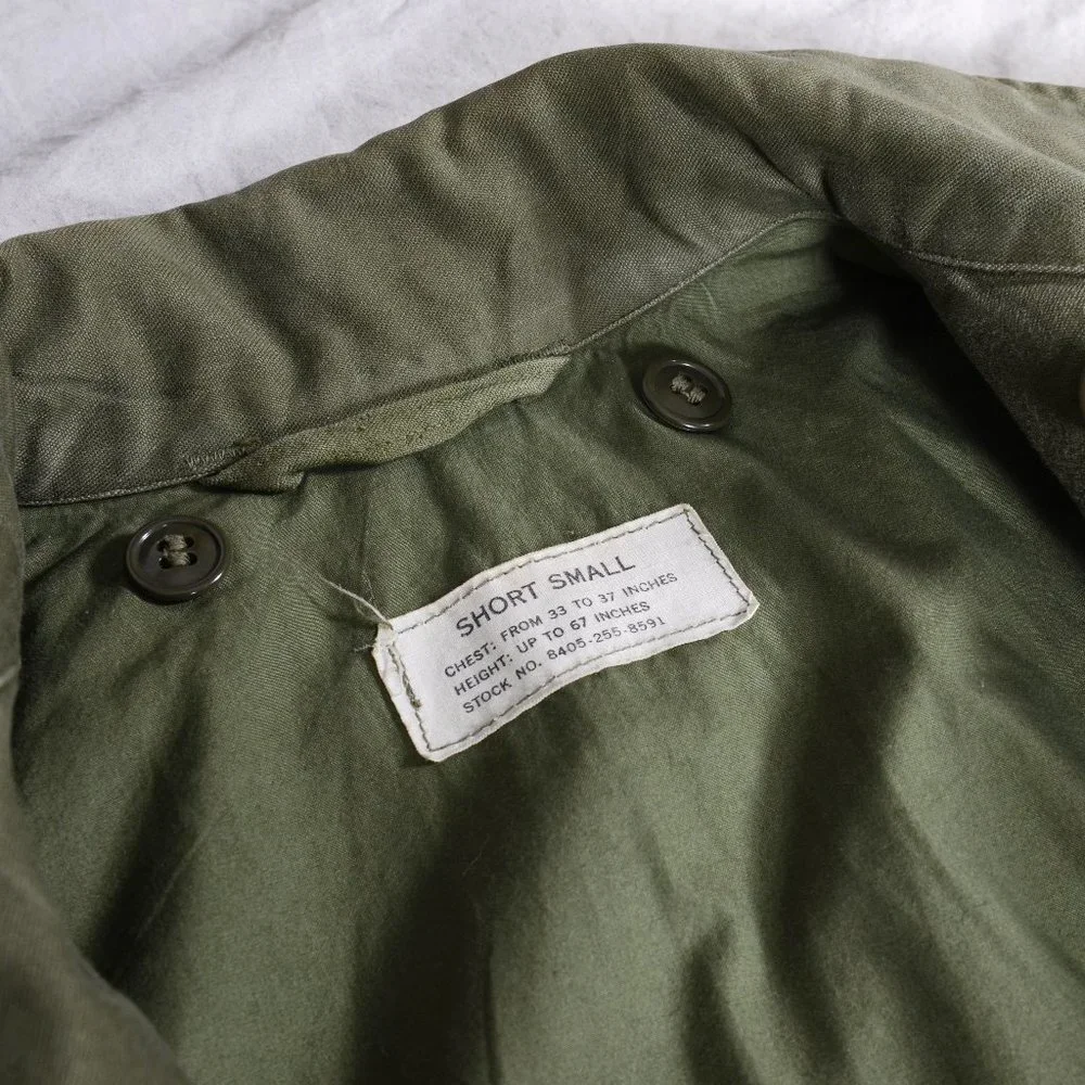 Vintage 1958 Army Military Jacket - Picture 5 of 10